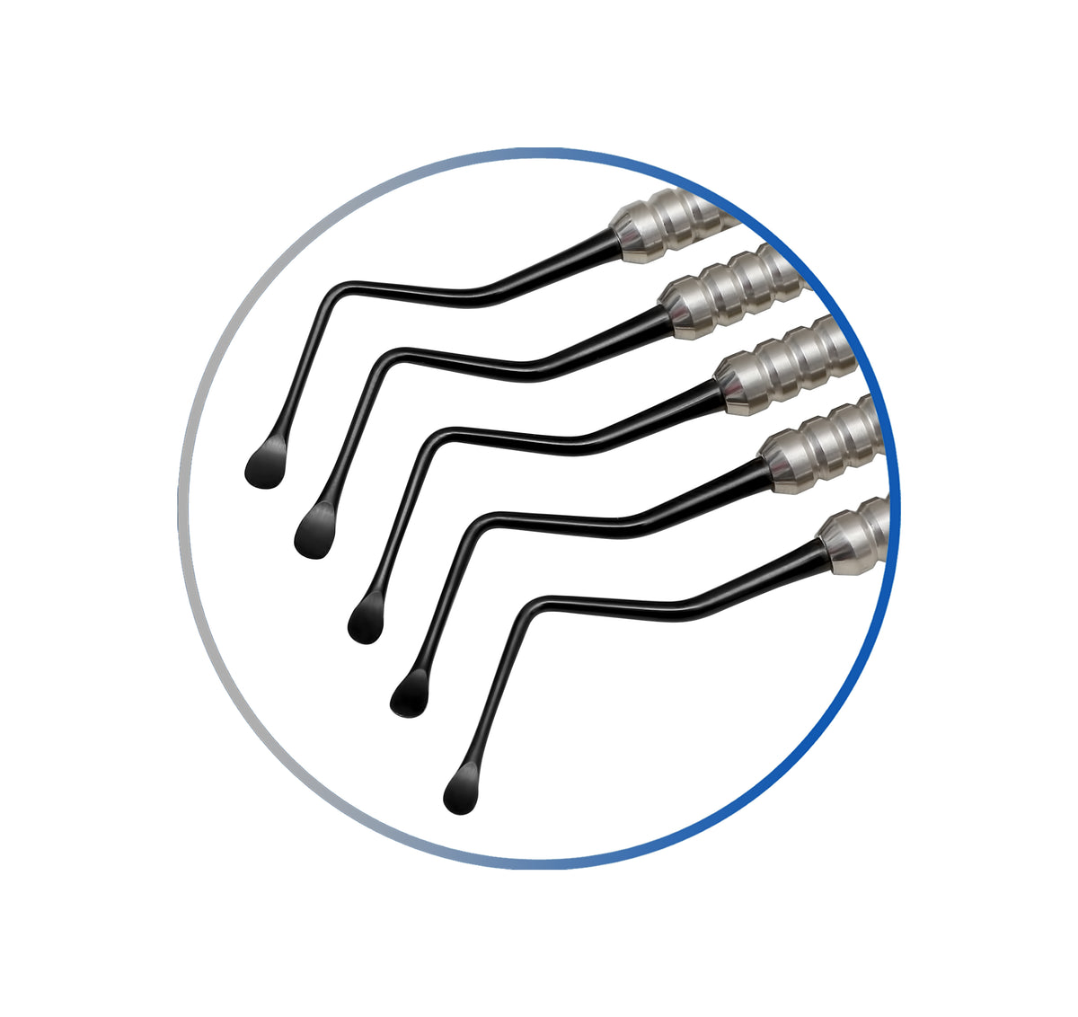 5 Pcs Dental Scaler Lucas 86