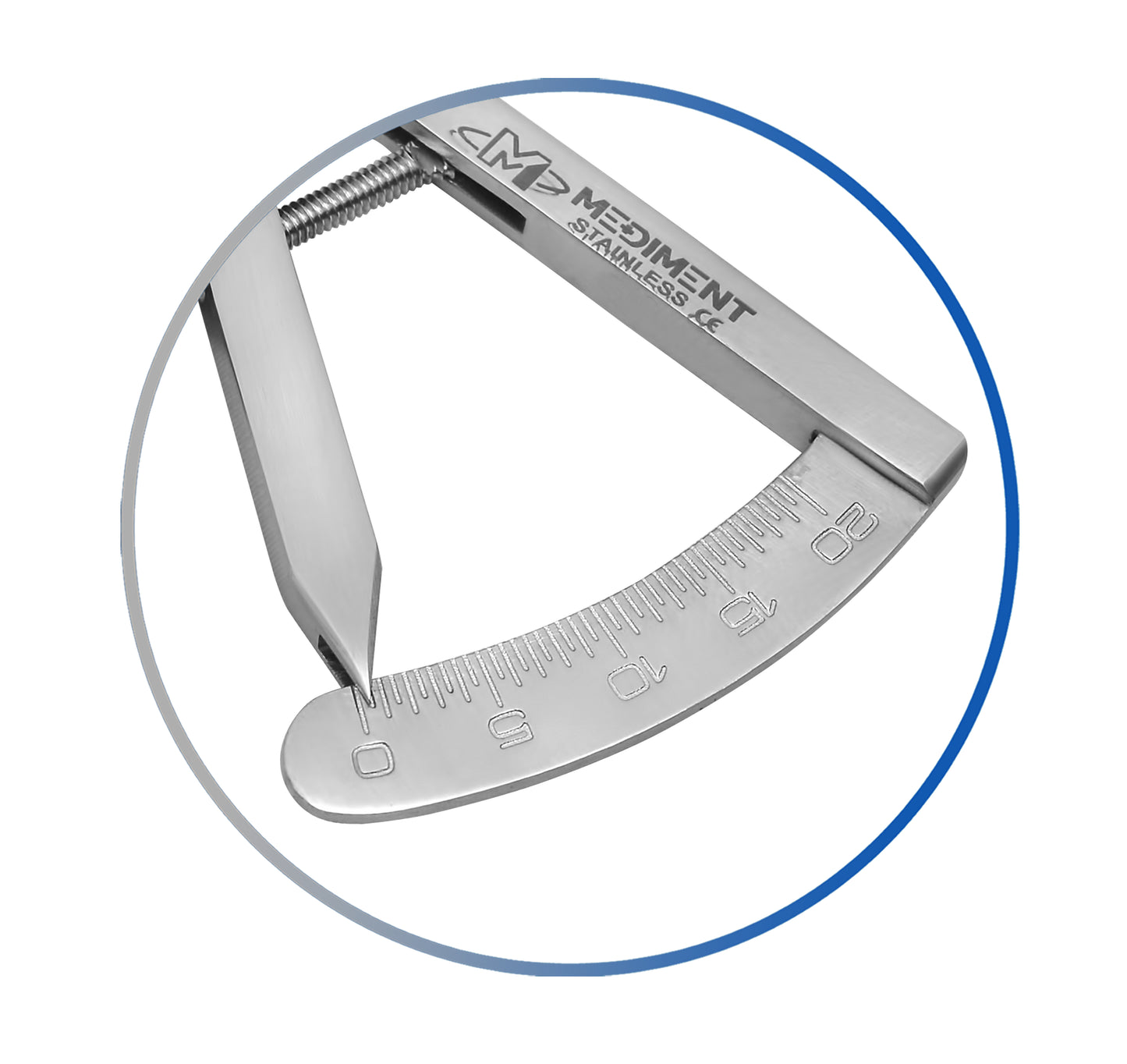 Dental tools Castroviejo Caliper Straight, 20mm Spread