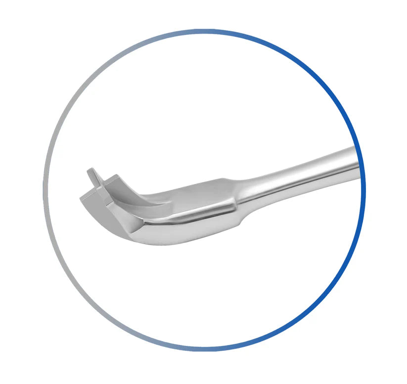 Dental Crown Splitter with Elevator Handle