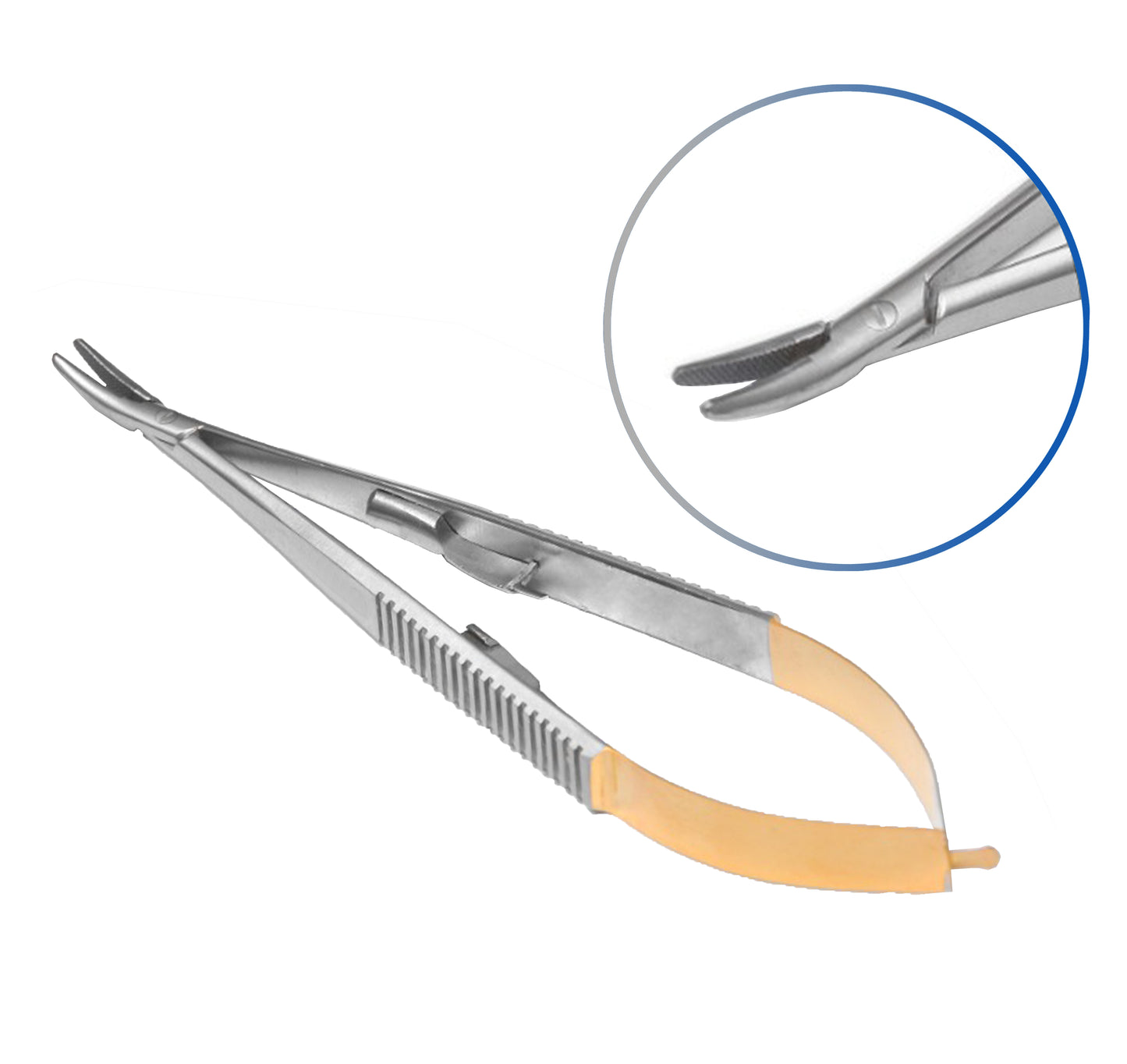 Castroviejo Needle Holder 5.5 Inches Curved