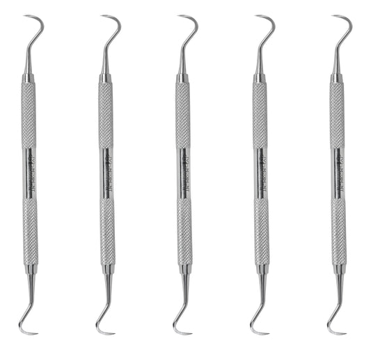 5 Pcs Dental Sickle Scaler H6/H7