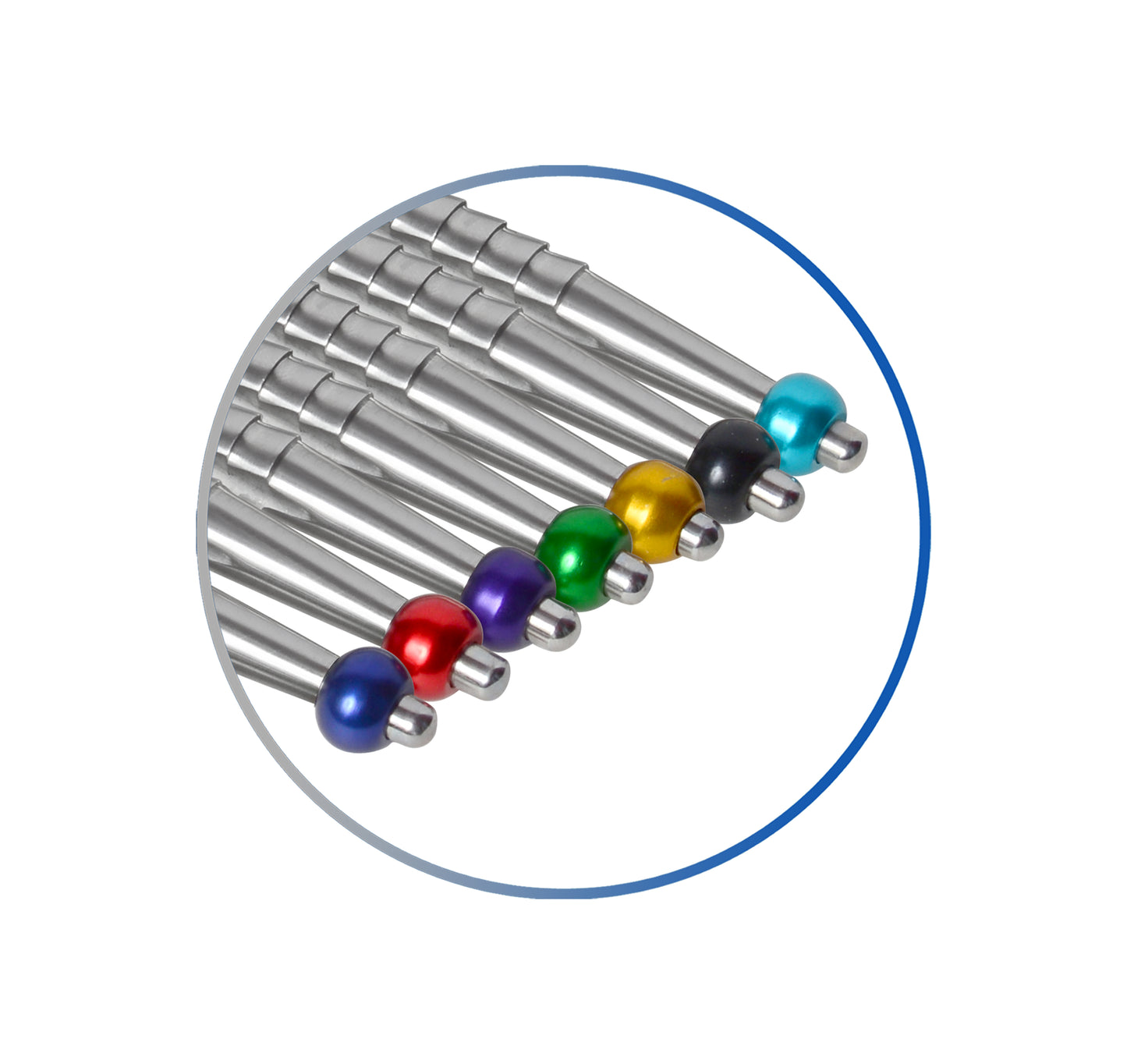 Brand New Set of 7 Luxating Elevators PDL Precise Tips Surgical Dental CE