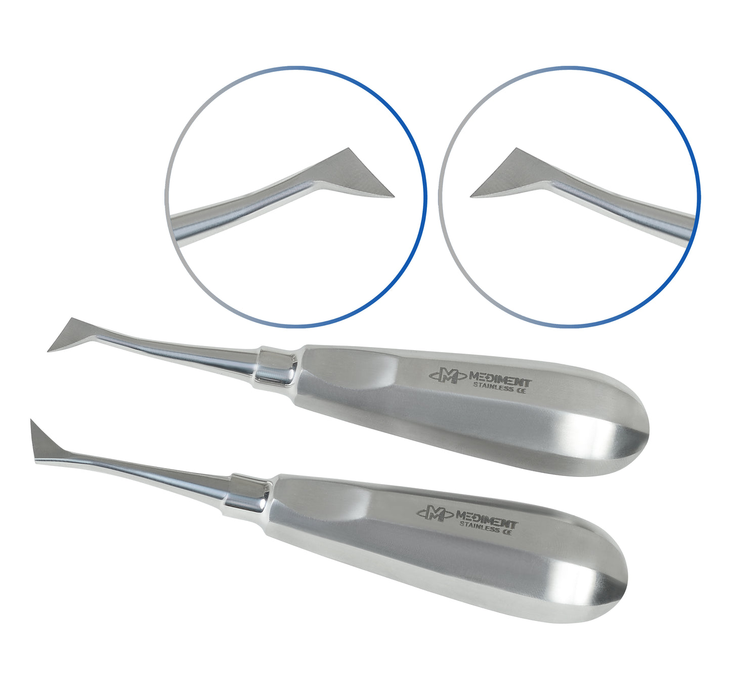 Set of 2 Dental Cryer 27 Cryer 28 Root Elevator Tooth Extraction Surgery Tools