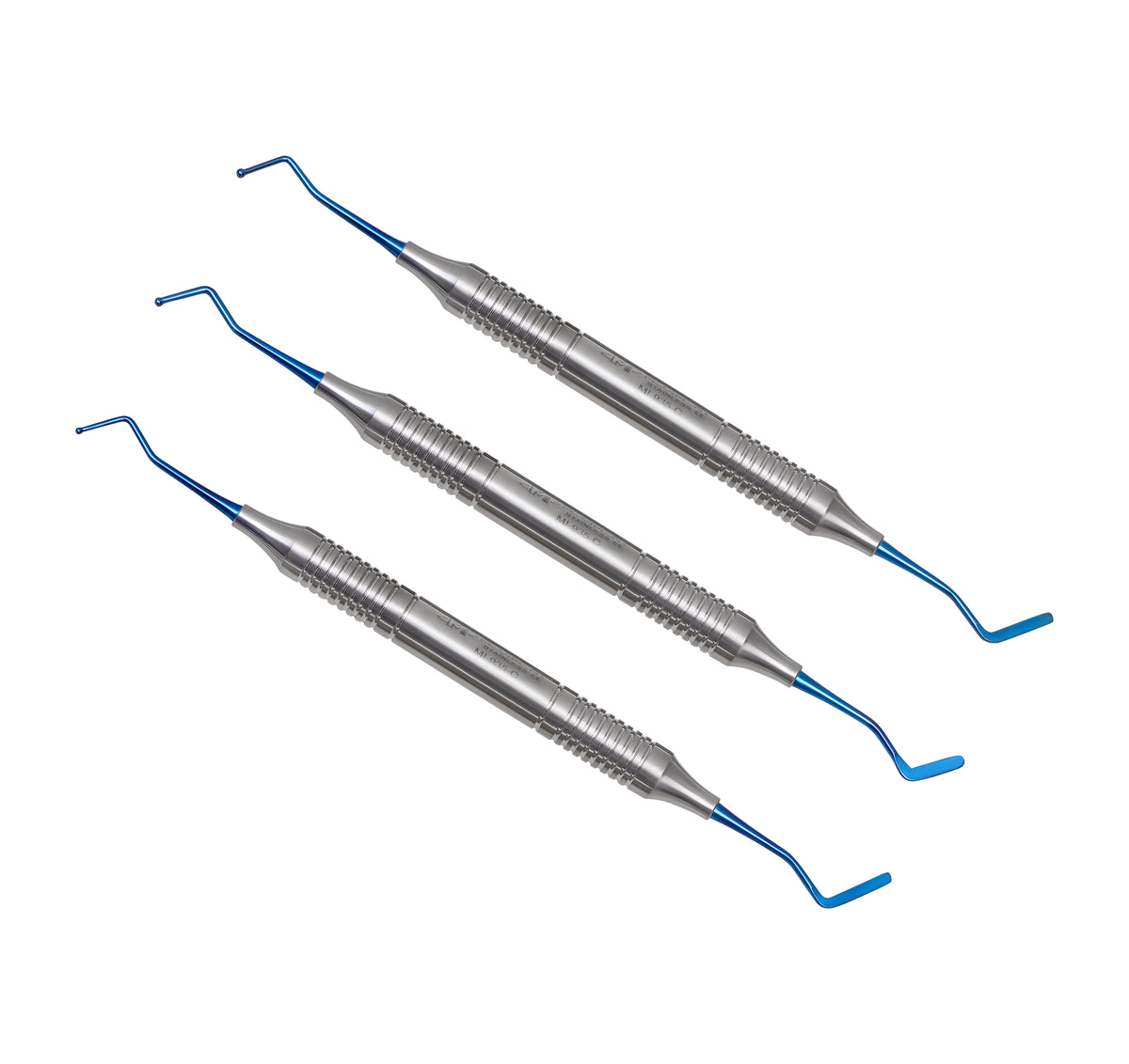 Dental Composite Filling Instruments Hollow Set of 3