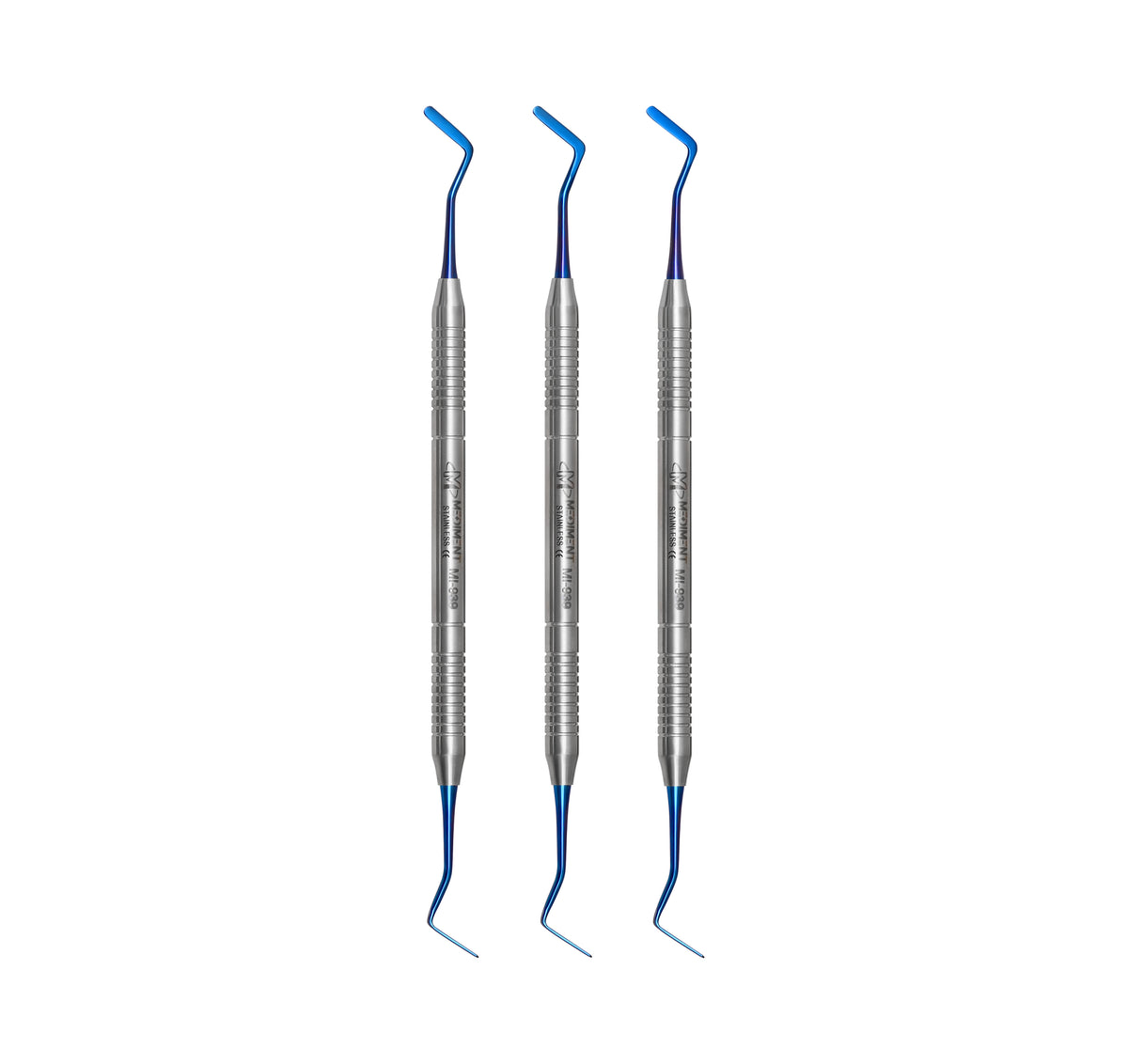 Dental Composite Filling Instruments Solid Set of 3