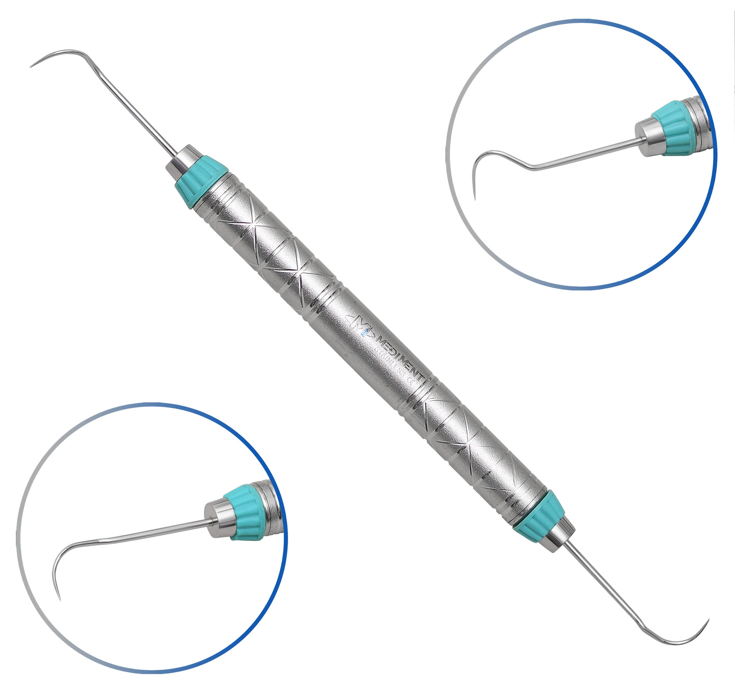 X5 Pigtail Explorer Furcation&Restorations Probe 2A Double Ended Surgical Scaler
