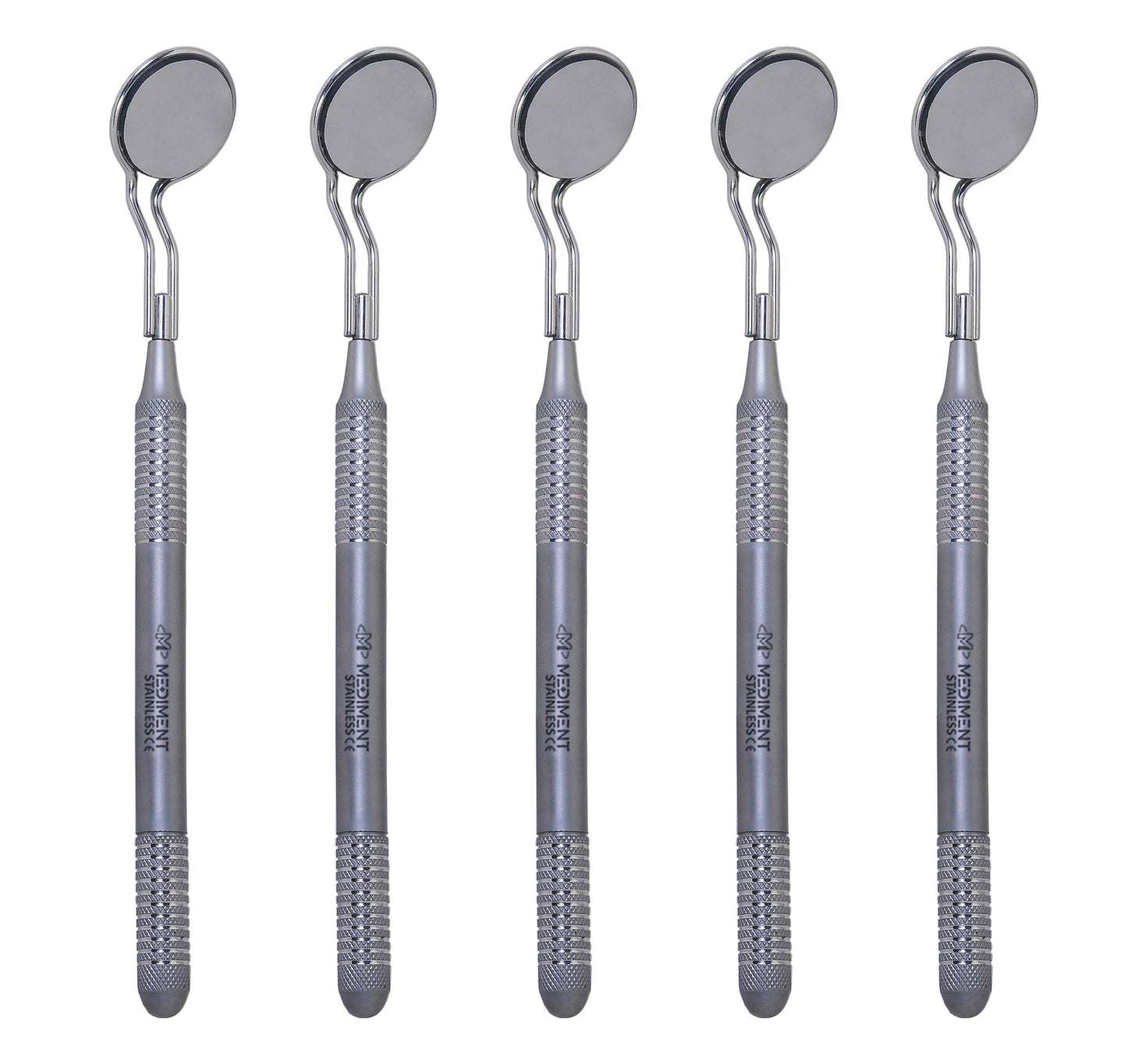 X5 Dental Mouth Mirror Double Sided, Tooth Examination Instrument, stainless CE