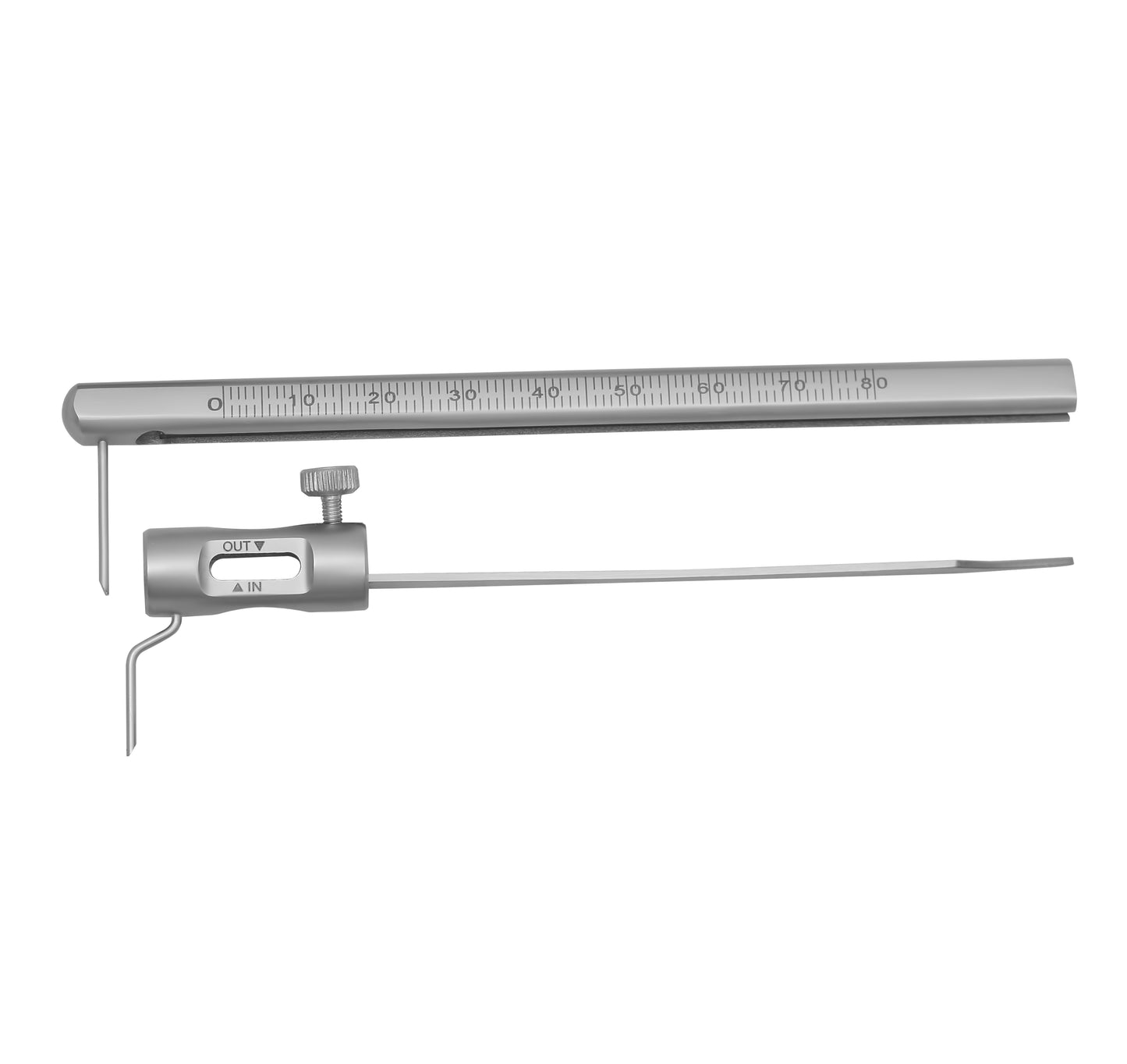 Krekeler Sliding Caliper Round Gauge Dental Instrument Implantology