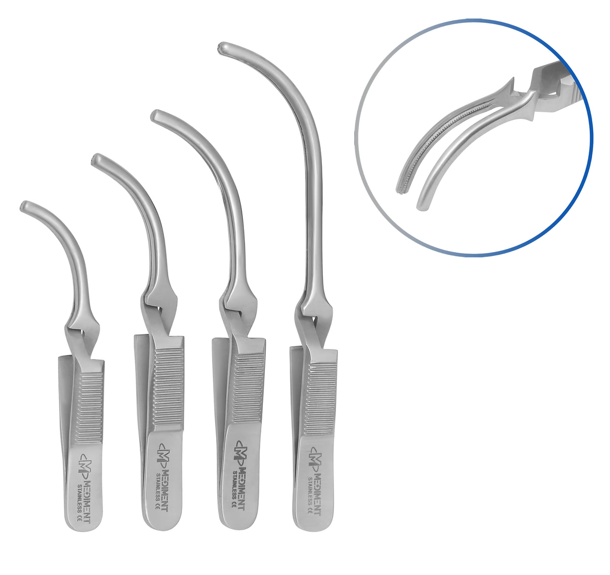 4 DEBAKEY BULLDOG CLAMP