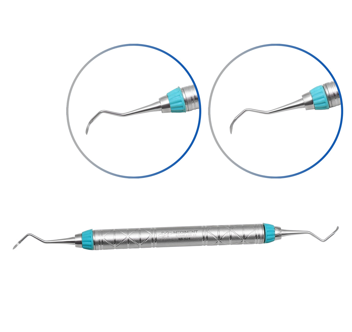 New 5 PCS Dental 204s Sickle Scalers