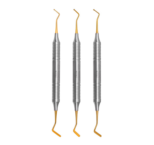 Dental Composite Filling Instruments Set of 3 Hollow
