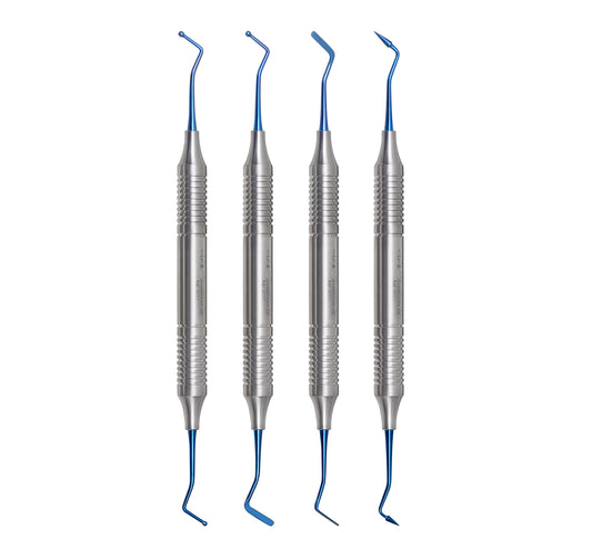 Dental Composite Filling Instruments Set of 4 Hollow