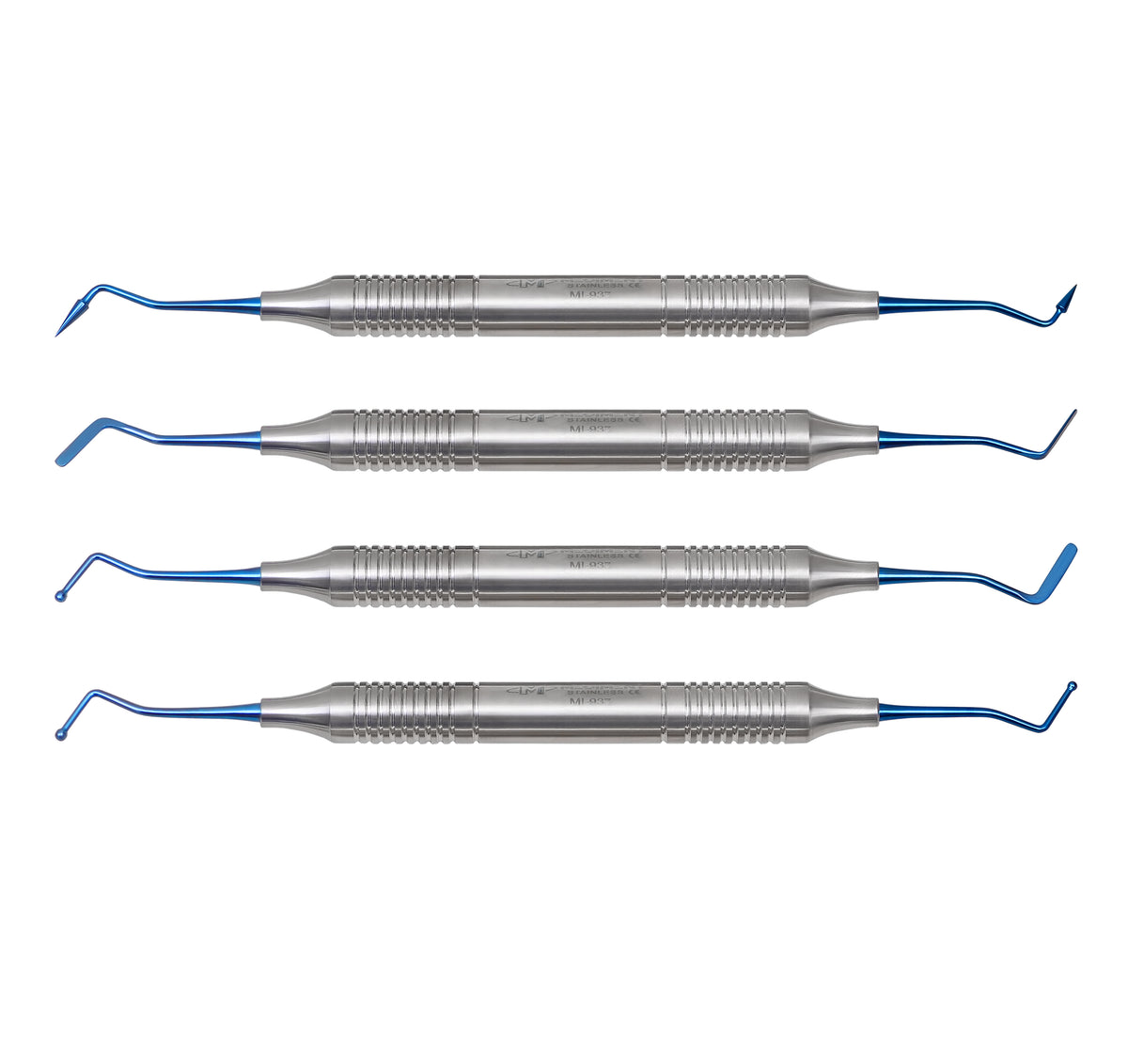 Dental Composite Filling Instruments Set of 4 Hollow