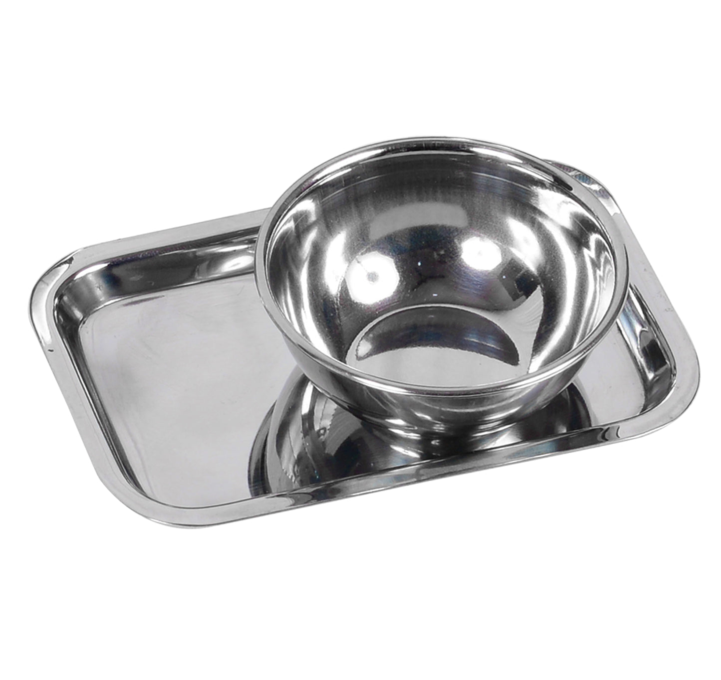 Lotion Bowl with Tray Implant Bone Mixing Cup Surgical Laboratory Bowl