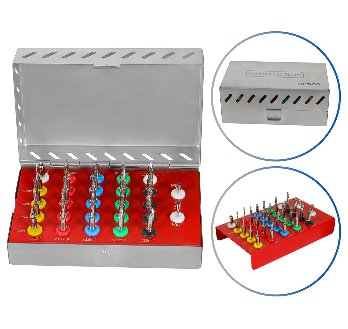 Conical Drills Kit