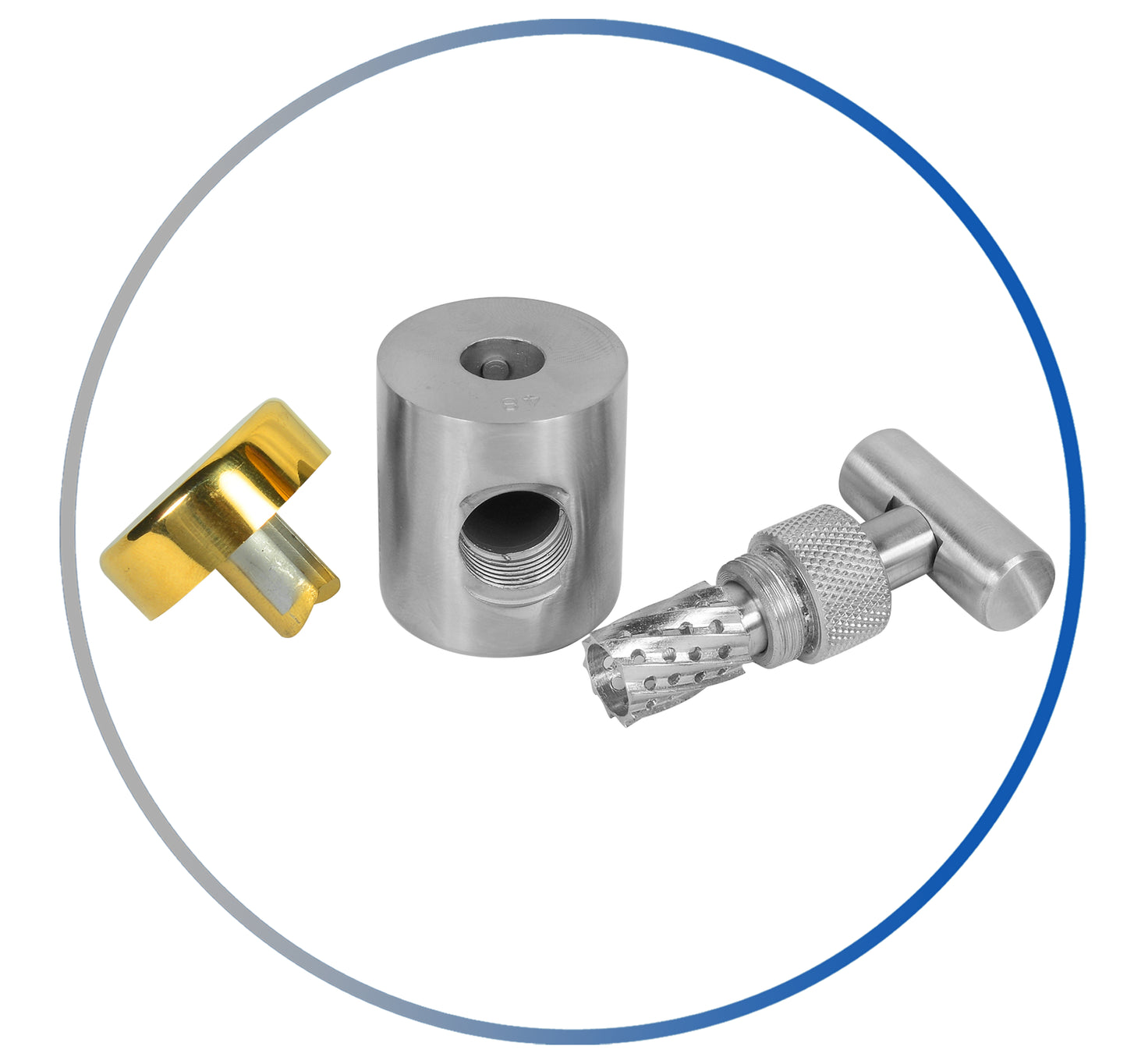 Dental Bone Crusher Mill Grinder Implant Bone Graft Implant Augmentation Tools