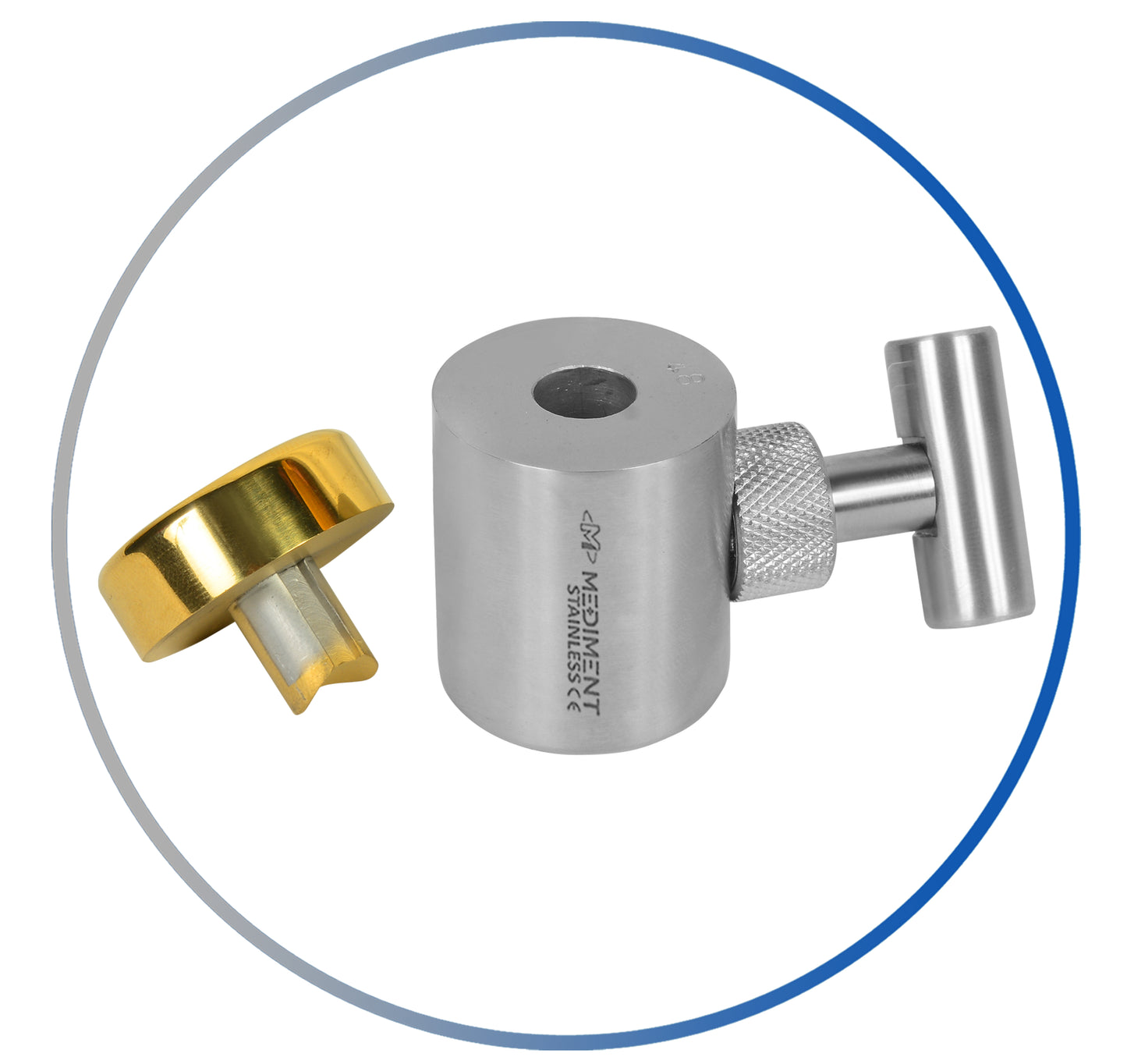 Dental Bone Crusher Mill Grinder Implant Bone Graft Implant Augmentation Tools